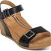 Aetrex Women's Lexa 2 Aetrex Women's Lexa -Aetrex Store aetrex womens lexa quarter strap wedge black leather CK110W 45374.1714758921