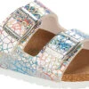 Birkenstock Children's Arizona Vegan 1 Birkenstock Children's Arizona Vegan -Aetrex Store birkenstock childrens arizona vegan holographic silver microfiber 1022173 26870.1686255378