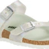 Birkenstock Children's Mayari Vegan 1 Birkenstock Children's Mayari Vegan -Aetrex Store birkenstock childrens mayari vegan iridescent matcha microfiber 1024713 37427.1686243946