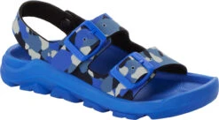 Birkenstock Children's Mogami 11 Birkenstock Children's Mogami -Aetrex Store birkenstock childrens mogami camo ultra blue birko flor 1023616 02999.1686263419
