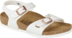 Birkenstock Children's Rio 7 Birkenstock Children's Rio -Aetrex Store birkenstock childrens rio white birko flor 1024374 30247.1686255741