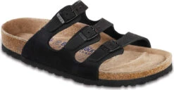 Birkenstock Women's Florida Soft Footbed 12 Birkenstock Women's Florida Soft Footbed -Aetrex Store birkenstock florida soft footbed black nubuck 954511 61360.1585835172