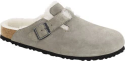 Birkenstock Boston Shearling Lined 13 Birkenstock Boston Shearling Lined -Aetrex Store birkenstock unisex boston shearling lined stone coin natural suede 1017651 62494.1732657156