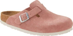 Birkenstock Boston Soft Footbed 15 Birkenstock Boston Soft Footbed -Aetrex Store birkenstock unisex boston soft footbed pink clay suede 1023263 40358.1701981943