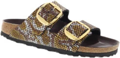 Birkenstock Women's Arizona Big Buckle 14 Birkenstock Women's Arizona Big Buckle -Aetrex Store birkenstock womens arizona big buckle python brown microfiber 1018119 55115.1645836299
