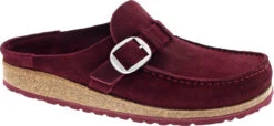 Birkenstock Women's Buckley 13 Birkenstock Women's Buckley -Aetrex Store birkenstock womens buckley maroon suede 1021079 90163.1652112187