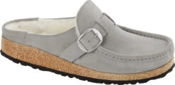 Birkenstock Women's Buckley Shearling 9 Birkenstock Women's Buckley Shearling -Aetrex Store birkenstock womens buckley shearling stone coin natural suede 1023368 99345.1758314436