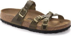 Birkenstock Women's Franca Braided 7 Birkenstock Women's Franca Braided -Aetrex Store birkenstock womens franca braid olive green oiled leather 1023959 95813.1732890097
