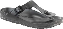 Birkenstock Women's Gizeh Essentials 19 Birkenstock Women's Gizeh Essentials -Aetrex Store birkenstock womens gizeh essentials metallic anthracite eva 1001505 14147.1551993691