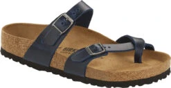 Birkenstock Women's Mayari 25 Birkenstock Women's Mayari -Aetrex Store birkenstock womens mayari blue oiled leather 1019658 81115.1657899292