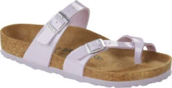Birkenstock Women's Mayari 39 Birkenstock Women's Mayari -Aetrex Store birkenstock womens mayari patent purple fog birko flor 1021441 52101.1657899294