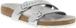 Birkenstock Women's Yao 16 Birkenstock Women's Yao -Aetrex Store birkenstock womens yao metallic silver birko flro 1014183 71577.1553730826