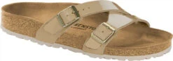 Birkenstock Women's Yao 18 Birkenstock Women's Yao -Aetrex Store birkenstock womens yao sand patent birko flor 1013549 30455.1553730826