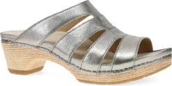 Dansko Lyndi 7 Dansko Lyndi -Aetrex Store dansko womens lyndi platino metallic 2221241400 31658.1742824686