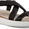 ECCO Women's Corksphere Flat Sandal 2 ECCO Women's Corksphere Flat Sandal -Aetrex Store ecco womens corksphere flat sandal black 27188301001 17837.1621888888
