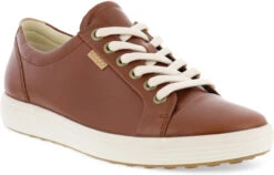 ECCO Women's Soft 7 Sneaker 16 ECCO Women's Soft 7 Sneaker -Aetrex Store ecco womens soft 7 sneaker cognac 43000301053 64840.1732124647