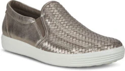 ECCO Women's Soft 7 Woven II Slip-On 11 ECCO Women's Soft 7 Woven II Slip-On -Aetrex Store ecco womens soft 7 woven 2 slip on stone metallic 47011351147 37769.1702004511