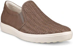 ECCO Women's Soft 7 Woven II Slip-On 12 ECCO Women's Soft 7 Woven II Slip-On -Aetrex Store ecco womens soft 7 woven ii slip on taupe 47011301674 19649.1702004511