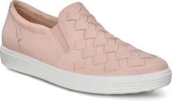ECCO Women's Soft 7 Woven 8 ECCO Women's Soft 7 Woven -Aetrex Store ecco womens soft 7 woven rose dust 43045301118 47353.1567442533