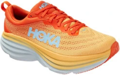 Hoka Men's Bondi 8 27 Hoka Men's Bondi 8 -Aetrex Store hoka mens bondi 8 puffins bill amber yellow 1123202 pbay 39287.1745426713