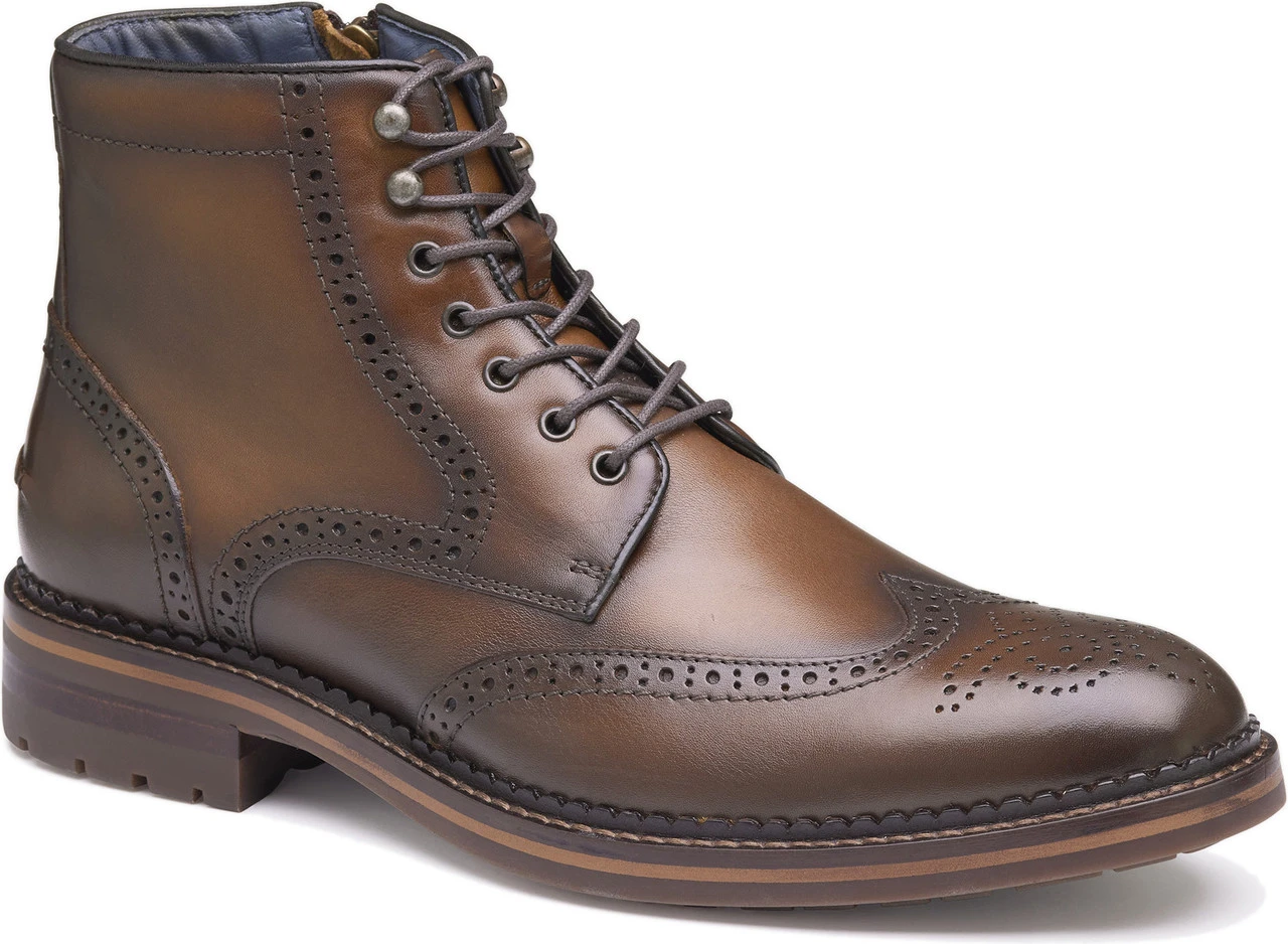 Johnston & Murphy XC Flex® Connelly Wingtip Boot 4 Johnston & Murphy XC Flex® Connelly Wingtip Boot - Image 2