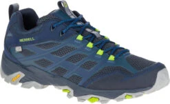 Merrell Men's Moab FST Waterproof 8 Merrell Men's Moab FST Waterproof -Aetrex Store merrell men moab fst waterproof navy J36915 51125.1480711807