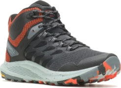 Merrell Men's Nova 3 Mid GORE-TEX® -Aetrex Store merrell mens nova 3 mid gore tex black tangerine j067623 02435.1746645522