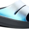 Oofos Women's OOahh Luxe Slide Sandal 2 Oofos Women's OOahh Luxe Slide Sandal -Aetrex Store oofos womens ooahh luxe slide sandal frost 1101blkfrst 52115.1744393259