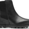 Sorel Women's Joan Of Arctic Wedge III Chelsea 2 Sorel Women's Joan Of Arctic Wedge III Chelsea -Aetrex Store sorel womens joan of arctic wedge 3 chelsea bootie black sea salt 1951131010 38893.1659480891