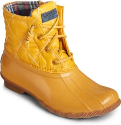 Sperry Women's Saltwater Quilted Nylon 17 Sperry Women's Saltwater Quilted Nylon -Aetrex Store sperry womens saltwater quilted nylon mastard sts85532 22340.1605548912