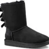 UGG Women's Bailey Bow II 2 UGG Women's Bailey Bow II -Aetrex Store ugg bailey bow ii black 1016225 blk 45143.1730733431