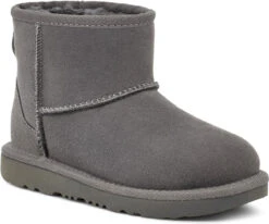 UGG Kids Classic Mini II 10 UGG Kids Classic Mini II -Aetrex Store ugg children kids classic ii mini boot grey 1017715k grey 84718.1732651678