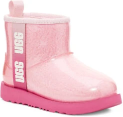 UGG Big Kids Classic Clear Mini II 14 UGG Big Kids Classic Clear Mini II -Aetrex Store ugg childrens big kids classic clear mini 2 pink combo 1121007k pcmb 89044.1656432983