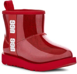 UGG Big Kids Classic Clear Mini II 16 UGG Big Kids Classic Clear Mini II -Aetrex Store ugg childrens big kids classic clear mini 2 samba red 1112386k sbr 03215.1656432984
