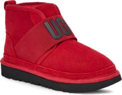 UGG Kids Neumel II Graphic 7 UGG Kids Neumel II Graphic -Aetrex Store ugg childrens kids neumel 2 graphic samba red black 1110703k srbck 72110.1657880295