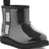 UGG Big Kids Classic Clear Mini II 1 UGG Big Kids Classic Clear Mini II -Aetrex Store ugg kids classic clear mini 2 black 1112386k blk 07184.1656432983