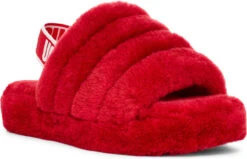 UGG Kids Fluff Yeah Slide 25 UGG Kids Fluff Yeah Slide -Aetrex Store ugg kids fluff yeah slide ribbon red 1098494k rbrd 51555.1647038453