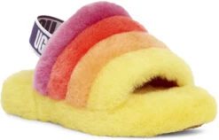 UGG Kids Fluff Yeah Slide 29 UGG Kids Fluff Yeah Slide -Aetrex Store ugg kids fluff yeah slide yellow rainbow 1116157k yrnb 08423.1647038454
