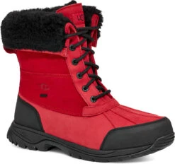 UGG Men's Butte 9 UGG Men's Butte -Aetrex Store ugg mens butte samba red black 1130809 srbck 45792.1667486529