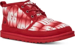 UGG Men's Neumel LTA Wavelength 7 UGG Men's Neumel LTA Wavelength -Aetrex Store ugg mens neumel lta wavelength samba red white 1137392 srwt 87562.1667480945