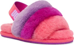 UGG Toddlers Fluff Yeah Slide 16 UGG Toddlers Fluff Yeah Slide -Aetrex Store ugg toddlers fluff yeah slide pink purple rainbow 1120073t pprb 95299.1651776272