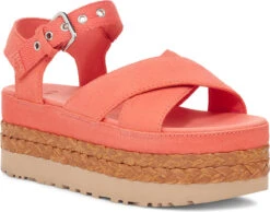 UGG Women's Aubrey Ankle 7 UGG Women's Aubrey Ankle -Aetrex Store ugg womens aubrey ankle vibrant coral 1152711 vcrl 73581.1727815984