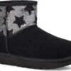 UGG Women's Classic Mini Sequin Stars 2 UGG Women's Classic Mini Sequin Stars -Aetrex Store ugg womens classic mini sequin stars black 1109441 blk 75994.1594663059