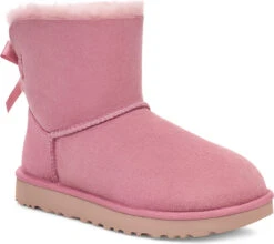 UGG Women's Mini Bailey Bow II 8 UGG Women's Mini Bailey Bow II -Aetrex Store ugg womens mini bailey bow ii dusty orchid 1016501 dyr 88054.1727817807