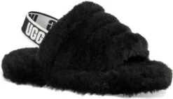 Aetrex Store 20 Aetrex Store -Aetrex Store uggs kids fluff yeah slide black 1098494k blk 68327.1647038453